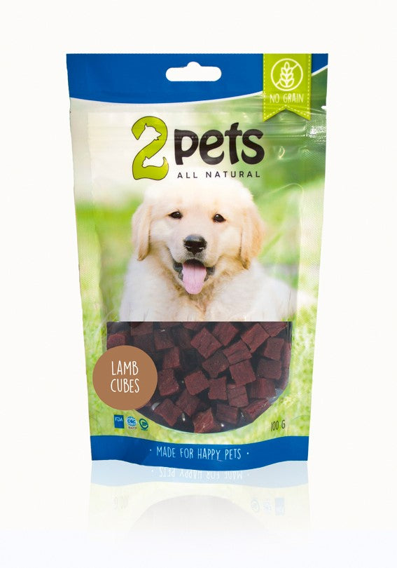 2pets Lammbitar Hundgodis 100 g