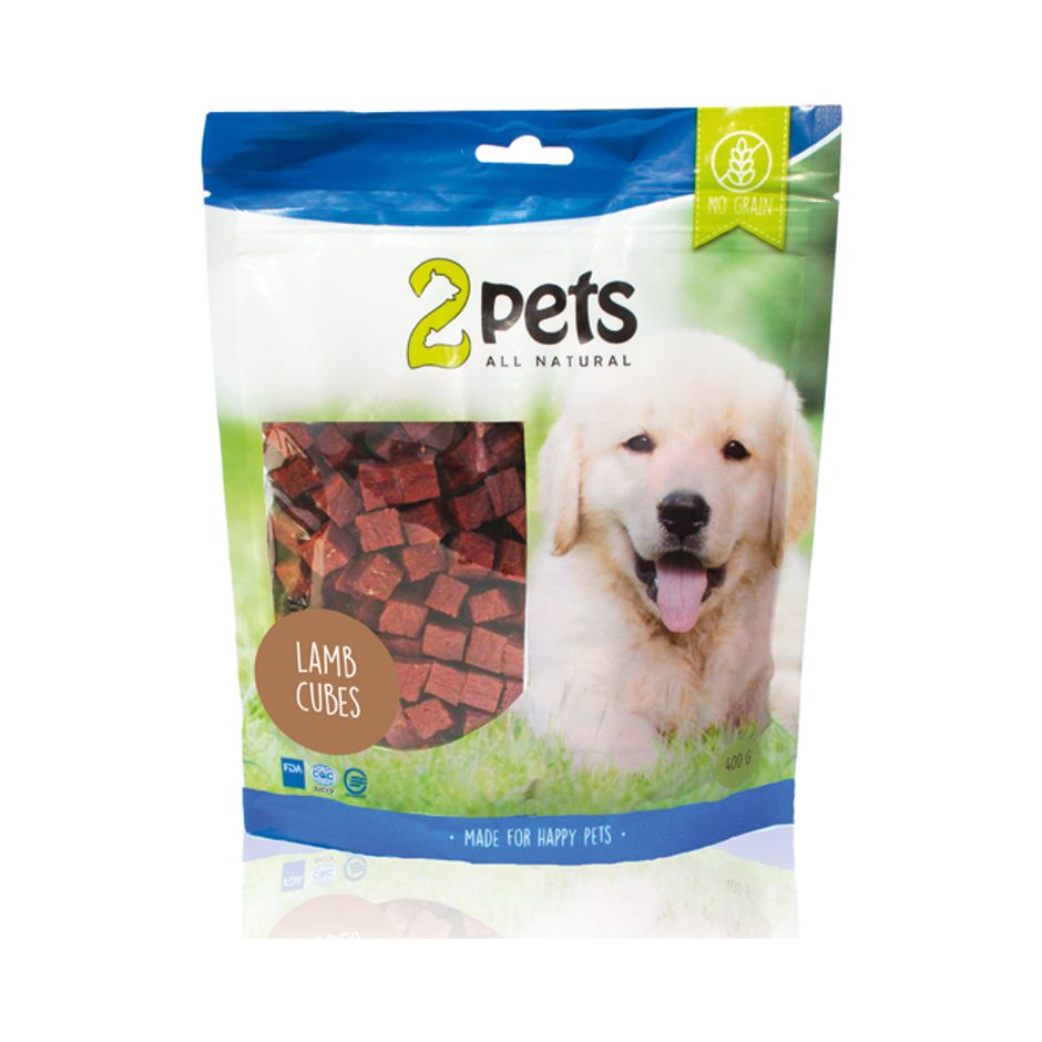 2pets belöningsgodis Lamm - 400 g