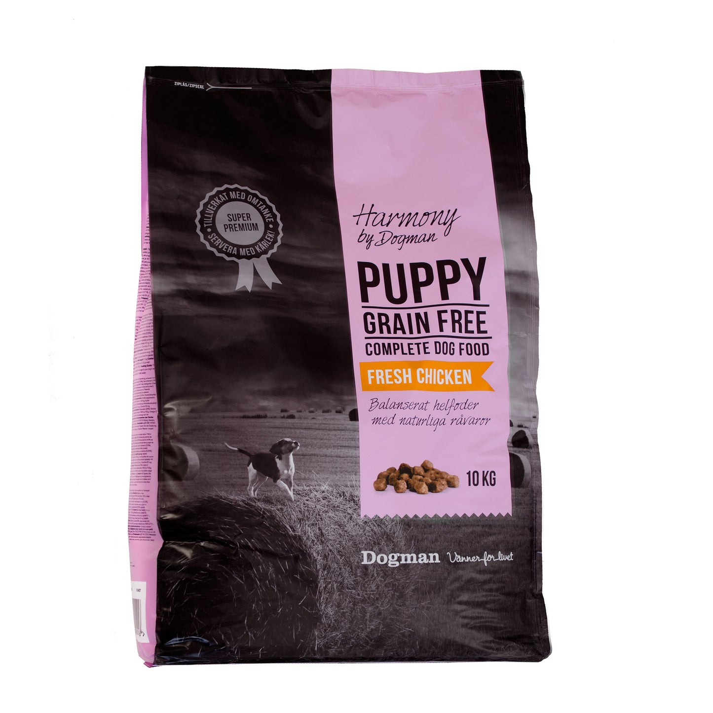 Harmony Puppy spannmålsfritt valpfoder 10kg