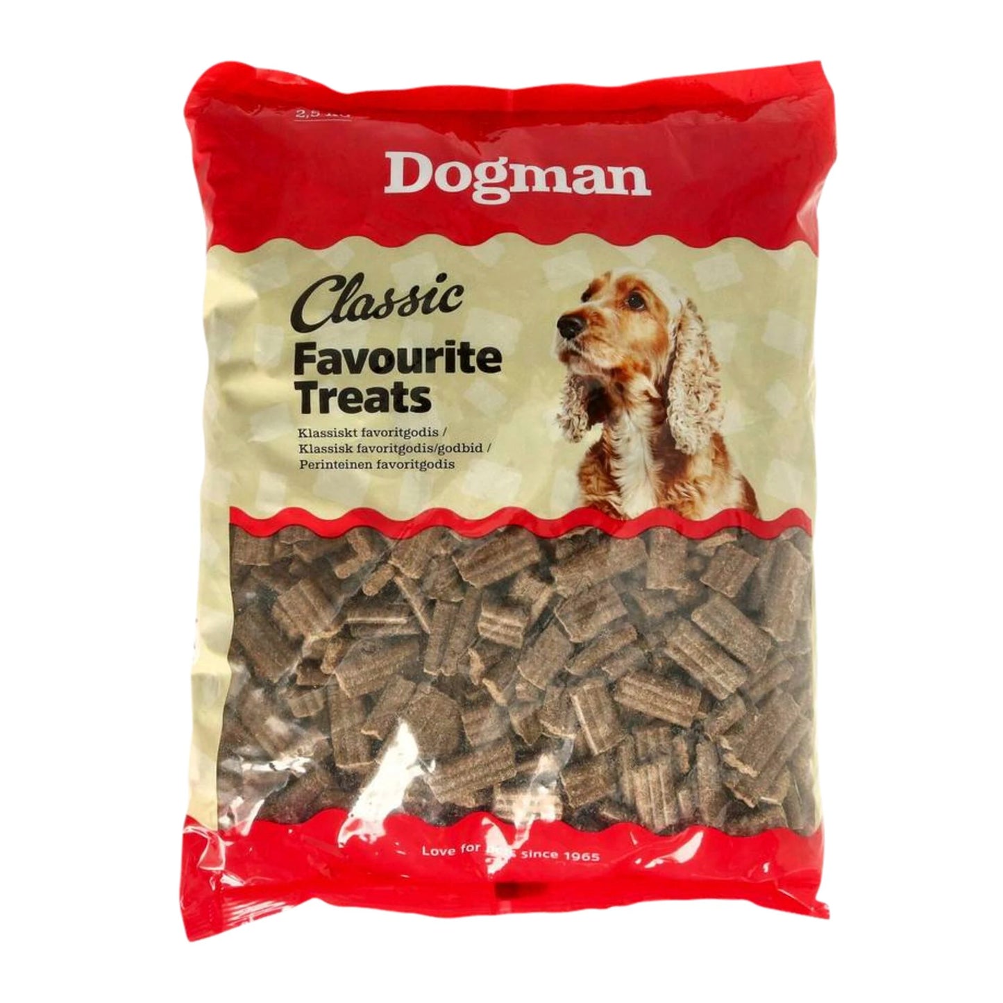Dogman Classic Favourite Treats 2,5 kg