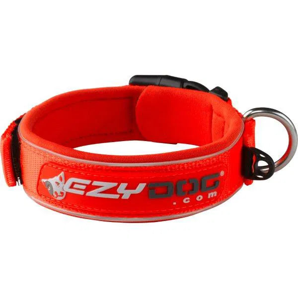 EzyDog halsband XS, Orange