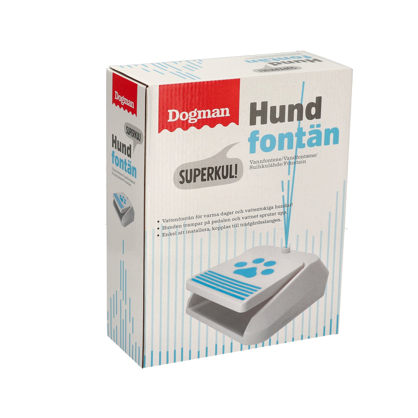 Dogman Vattenfontän för Hundar