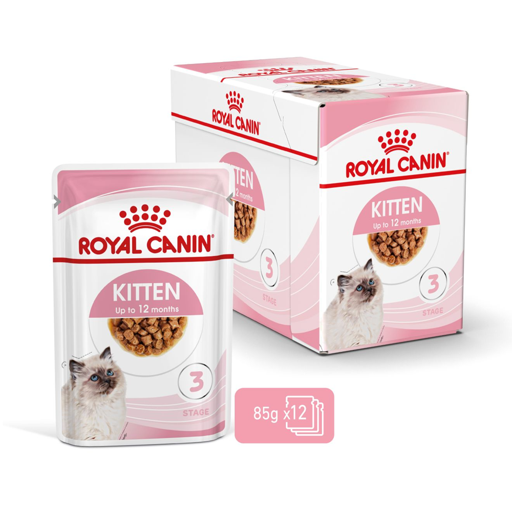 Royal Canin FHN Gravy Kitten Våtfoder för kattunge 12x85 g