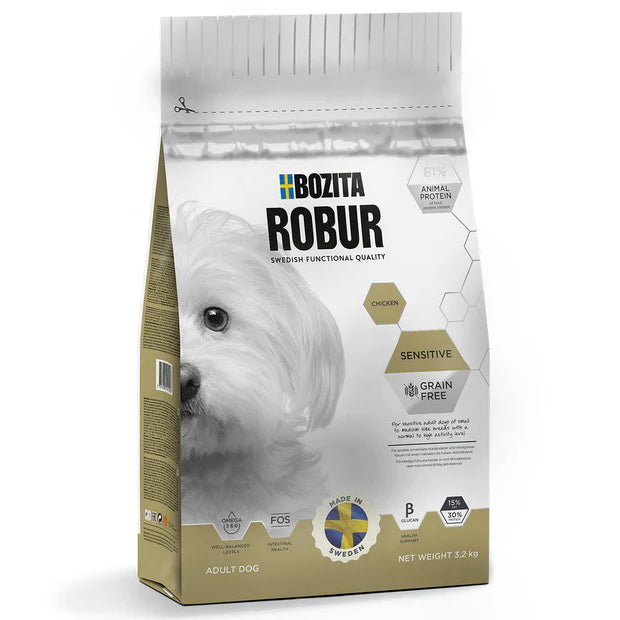 Bozita Robur Sensitive Grain Free Chicken – Torrfoder 3,2 kg