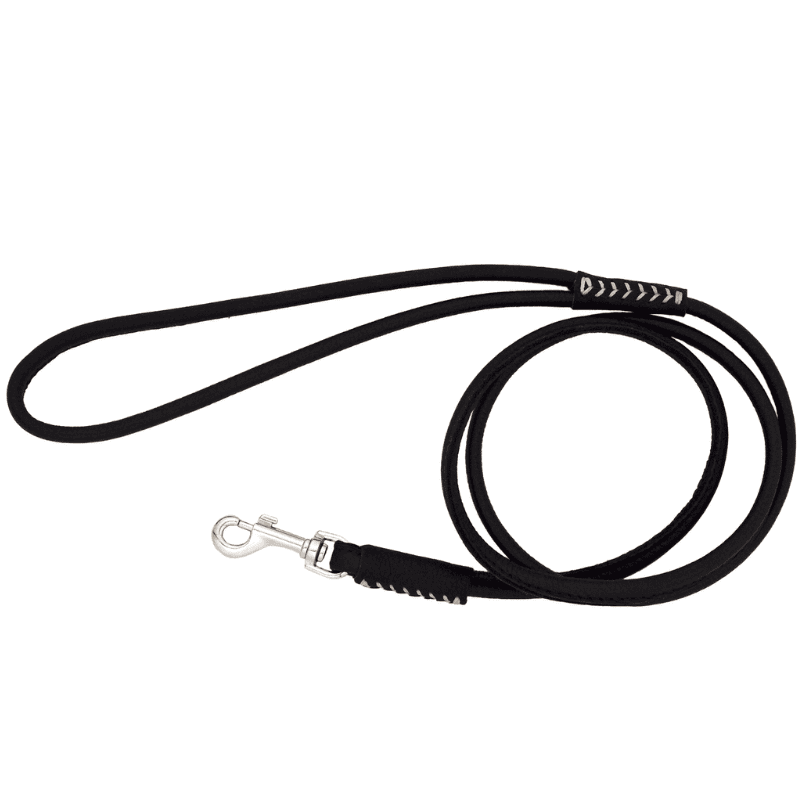 Collar Läderkoppel Soft Rundsytt