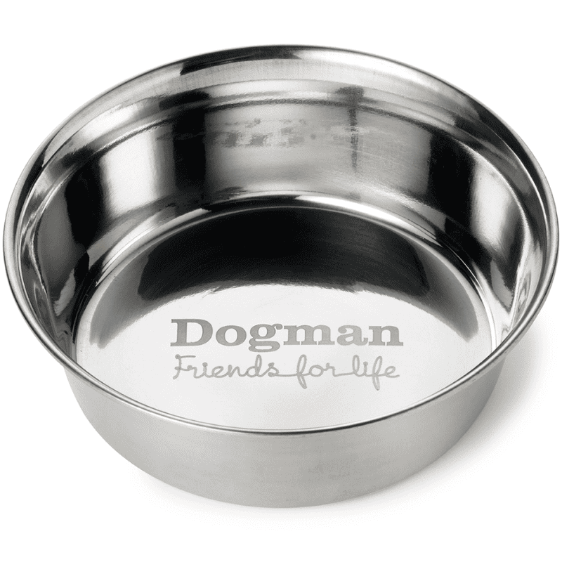 Dogman Heavy Matskål Rostfritt Stål