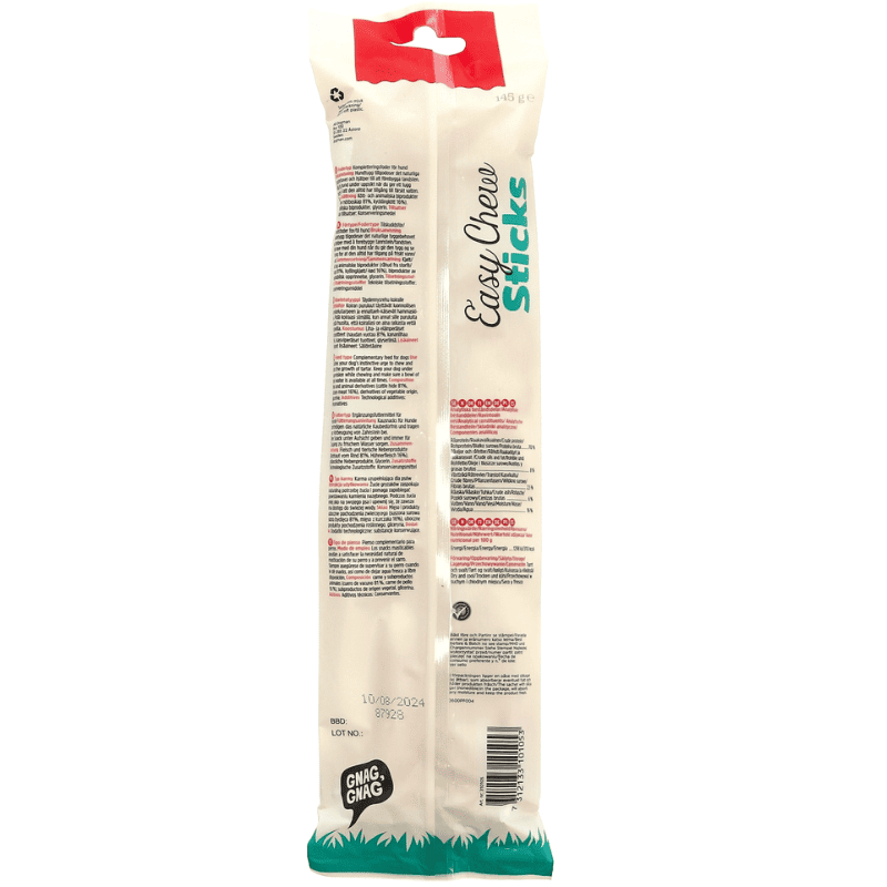 Dogman Hundgodis chewsticks 2 pack