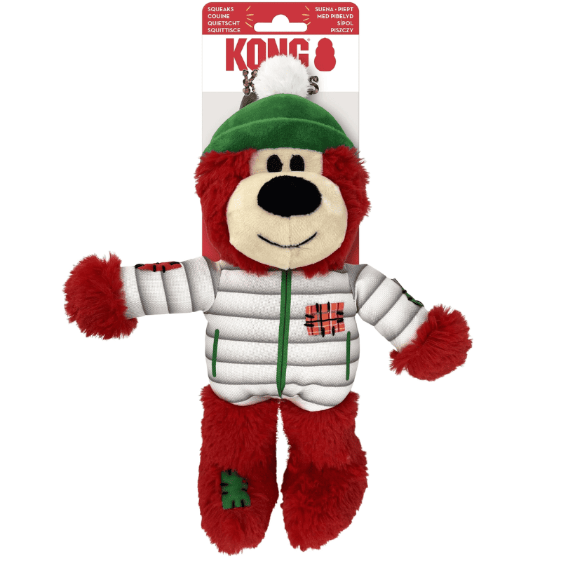 KONG Holiday Wild Knots Bear Assorted