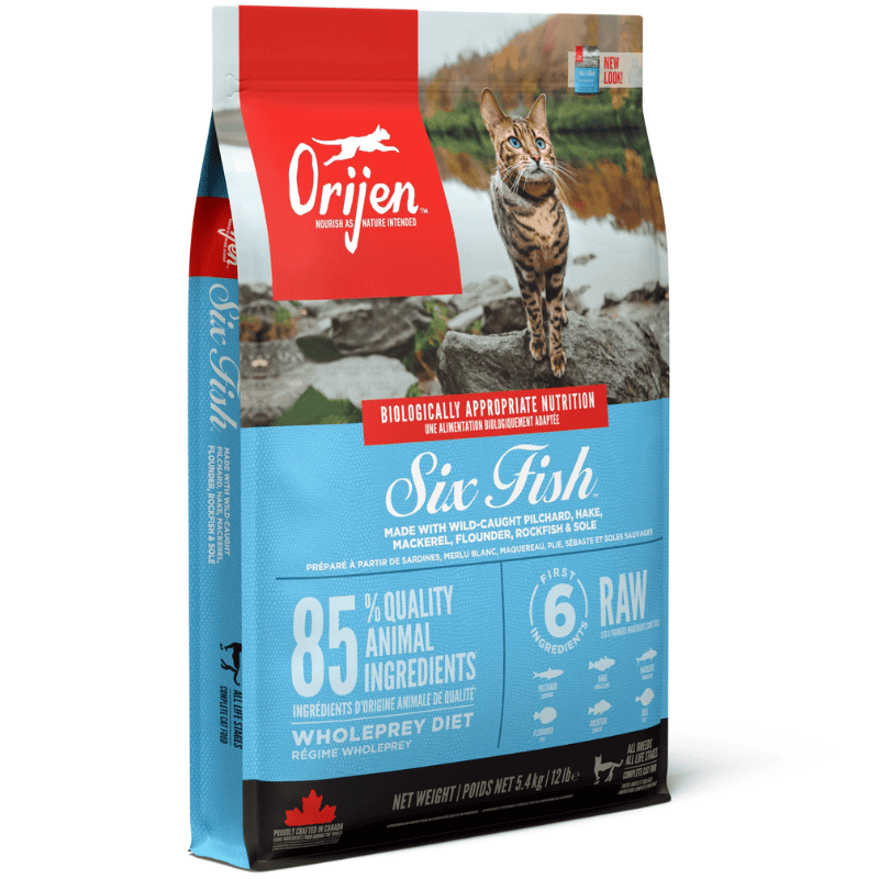 Orijen Six Fish Torrfoder Hund 11.4 kg