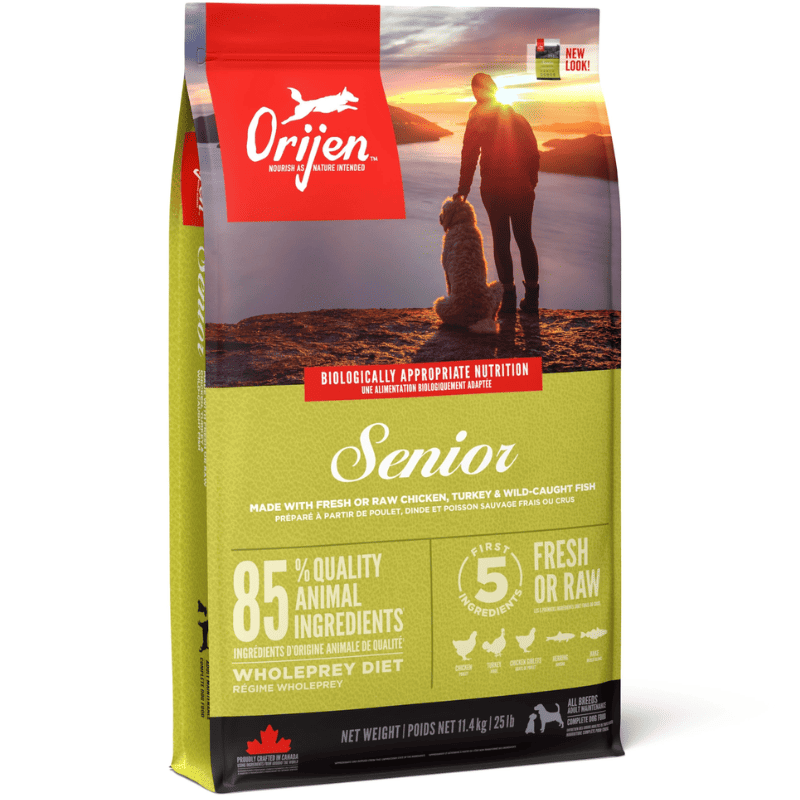 ORIJEN Senior Torrfoder för Äldre Hundar 11.4 kg