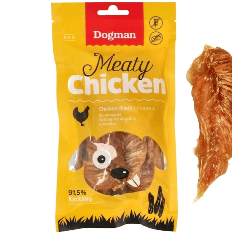 Meaty Slices of Chicken Hundgodis
