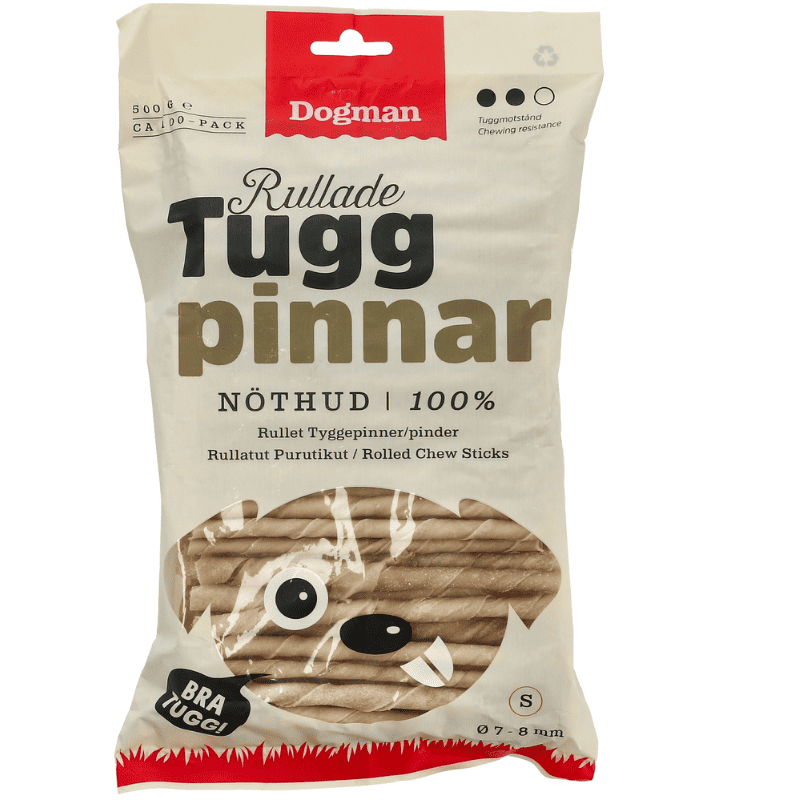 Dogman Tuggpinnar Nöt 100-pack