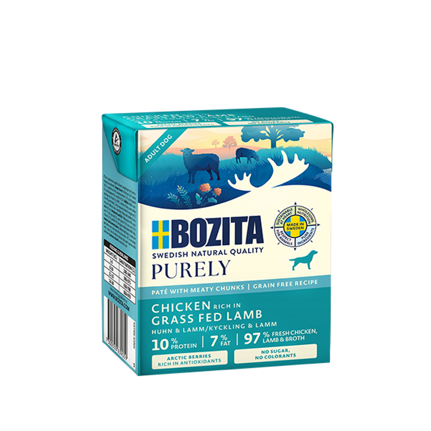 Bozita Purely Kyckling & Lamm 370g