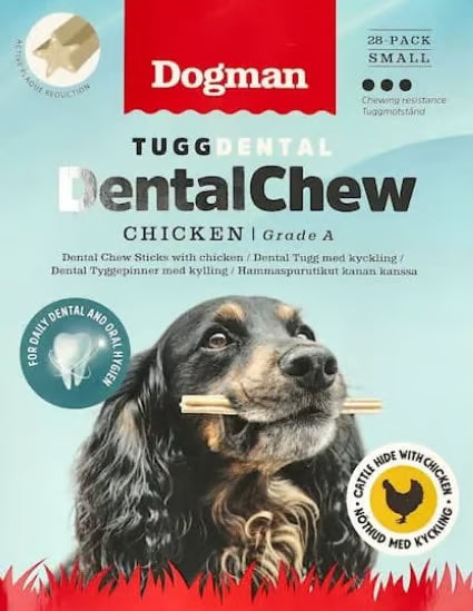 Dogman Tugg Dental Kyckling 28 st