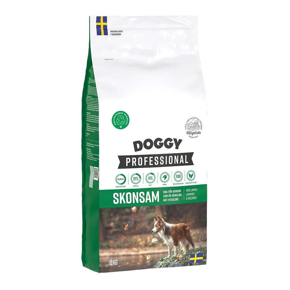 Doggy Professional Skonsam – Torrfoder 18 kg