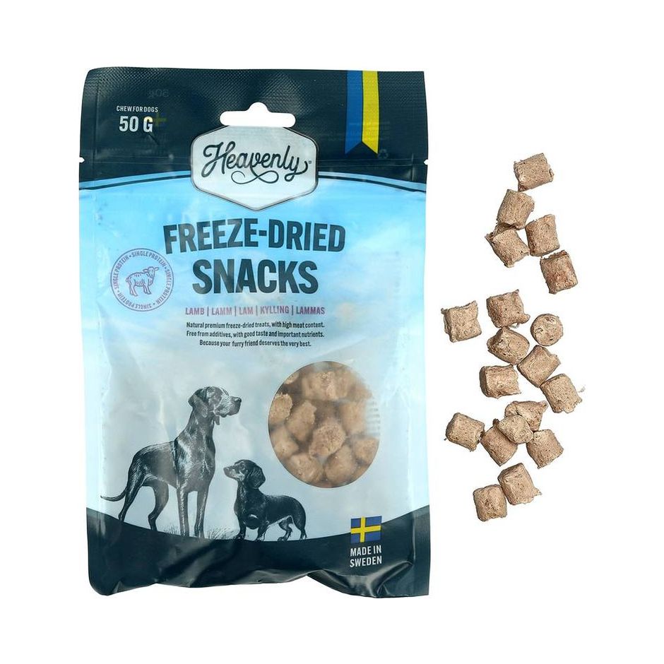 Dogman Frystorkat Snacks Lamm 50 g