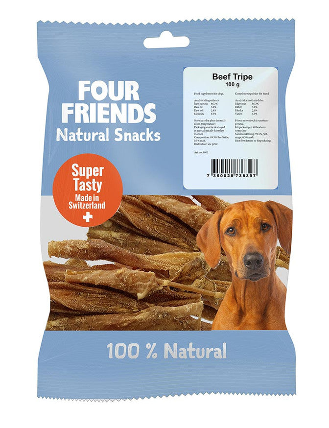 FourFriends Beef Tripe – Tugghundsgodis 800 g