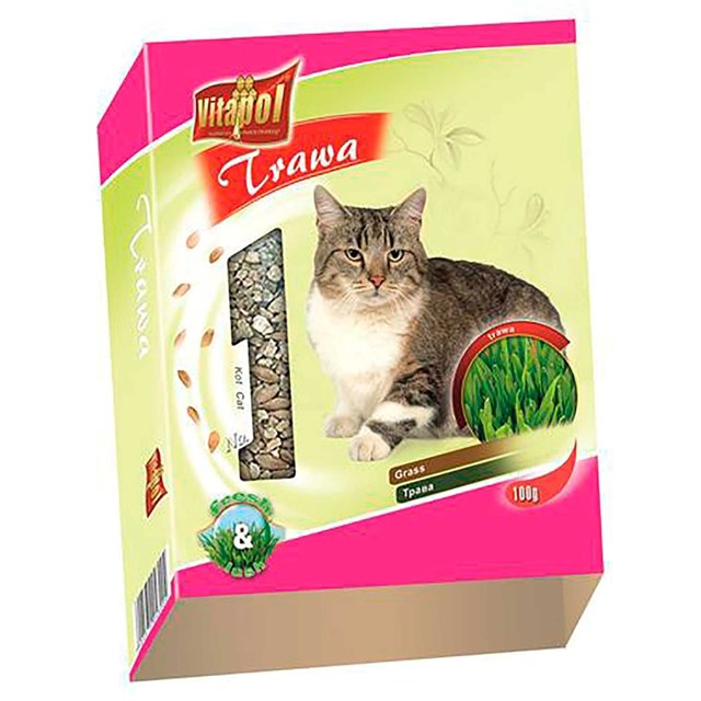 Vitapol Vitapol Kattgräs frö - 100 g
