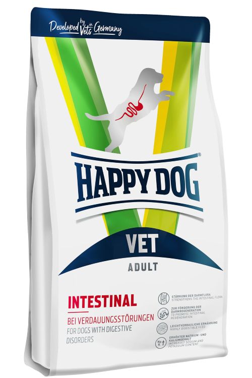 Happy Dog VET Diet Intestinal – Torrfoder 1kg