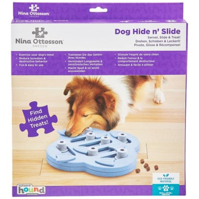 Aktiveringsleksak Nina Ottosson Dog Hide n Slide Komposit Svårighetsgrad 2 Blå