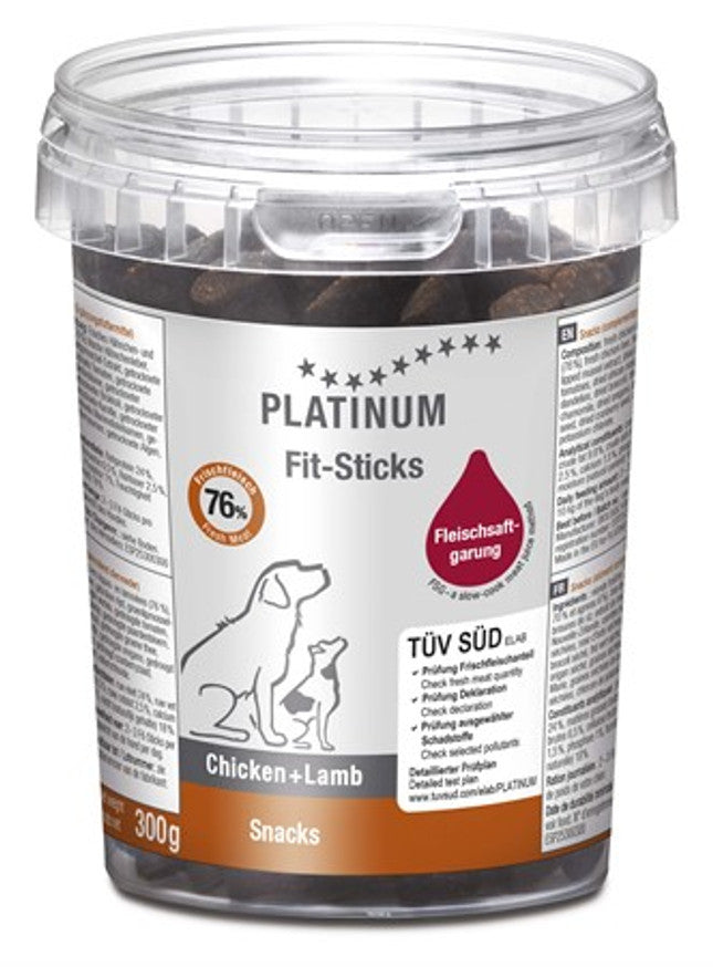 Platinum Fit-Sticks Kyckling & Lamm Hundgodis 30g