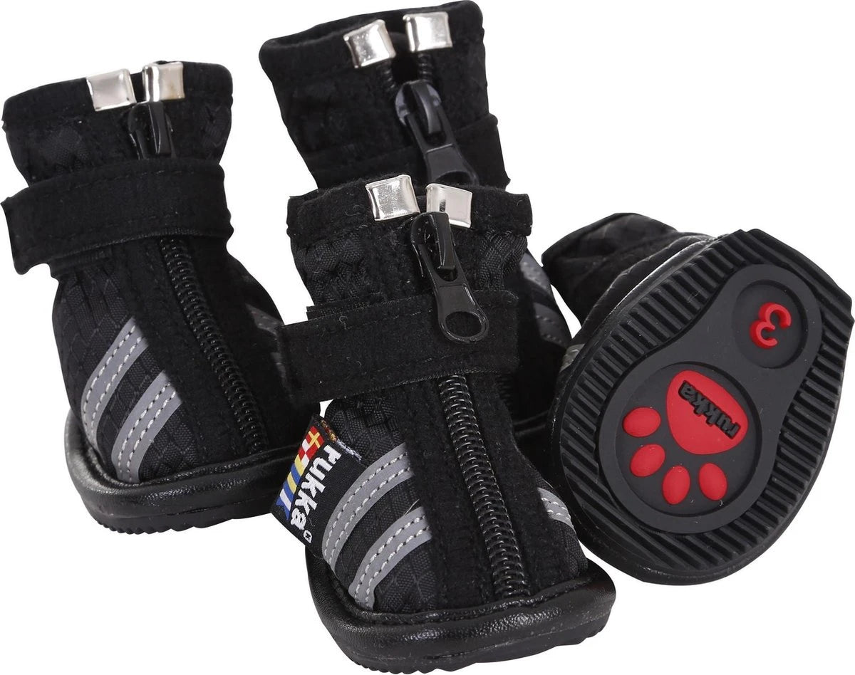 Rukka Step Shoes Svarta Hundskor – Storlek 5