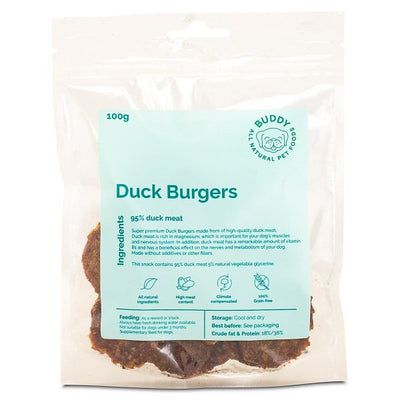 Buddy Duck Burgers 100g