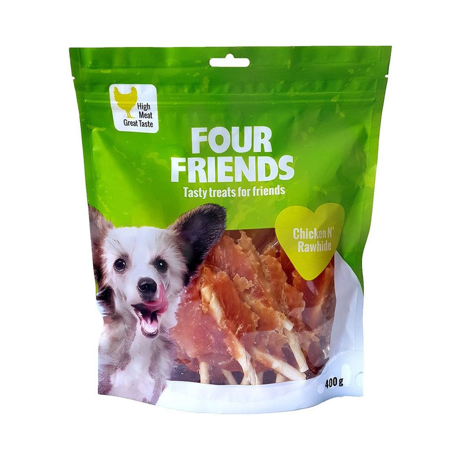 Four Friends Chicken N' Rawhide 400g