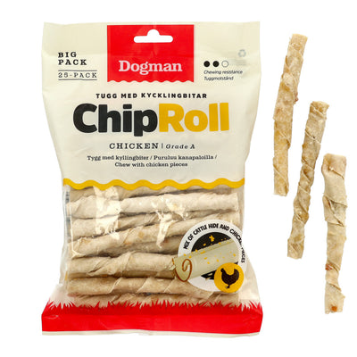 Dogman Tuggpinnar Med Kycklingbitar 25p 12,5cm