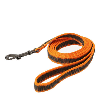 Dogman AntiSlip-Hundkoppel Iris Orange 3 m