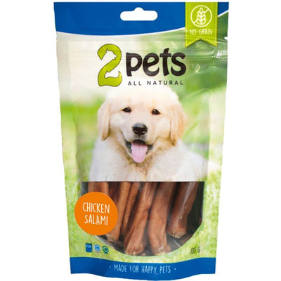 2Pets Hundkorv Dogsalami Kyckling
