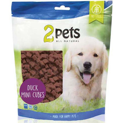 2pets belöningsgodis Anka Mini - 400 g