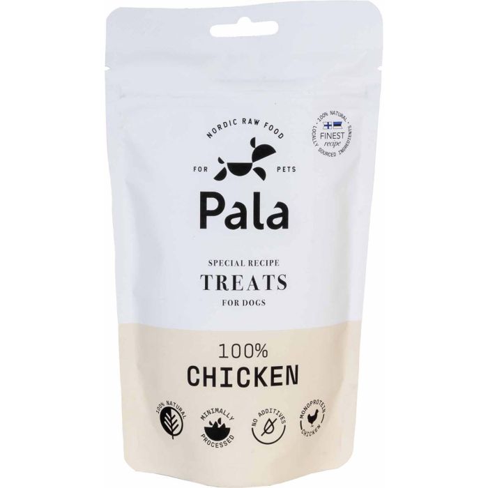 Pala Treats Kyckling 100% Hundgodis 100g