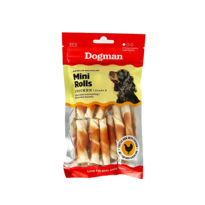 Dogman Minirullar med Kyckling Vit 80g