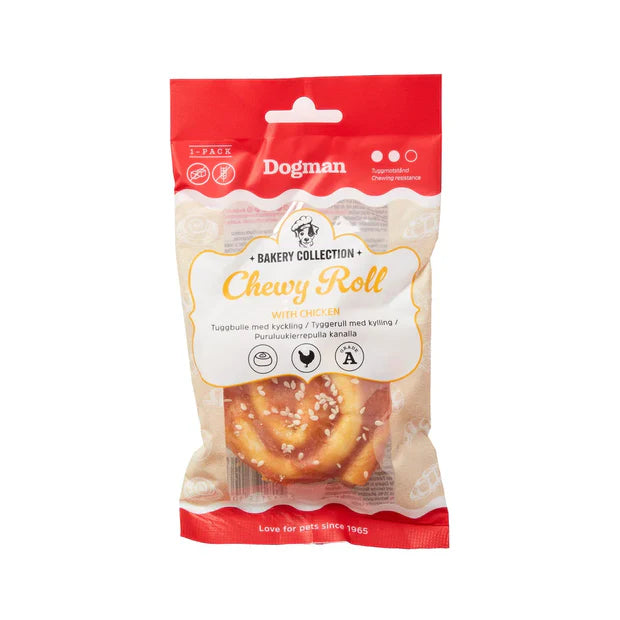 Dogman Chewy Roll med Kyckling