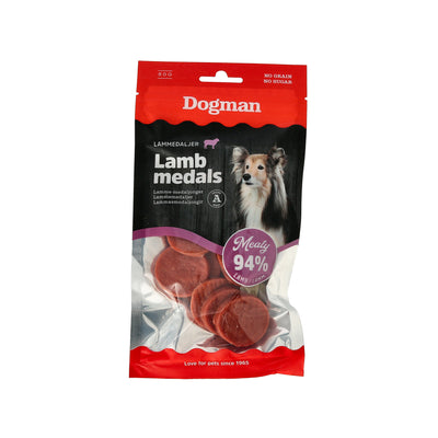 Dogman Meaty Lammedaljer Hundgodis