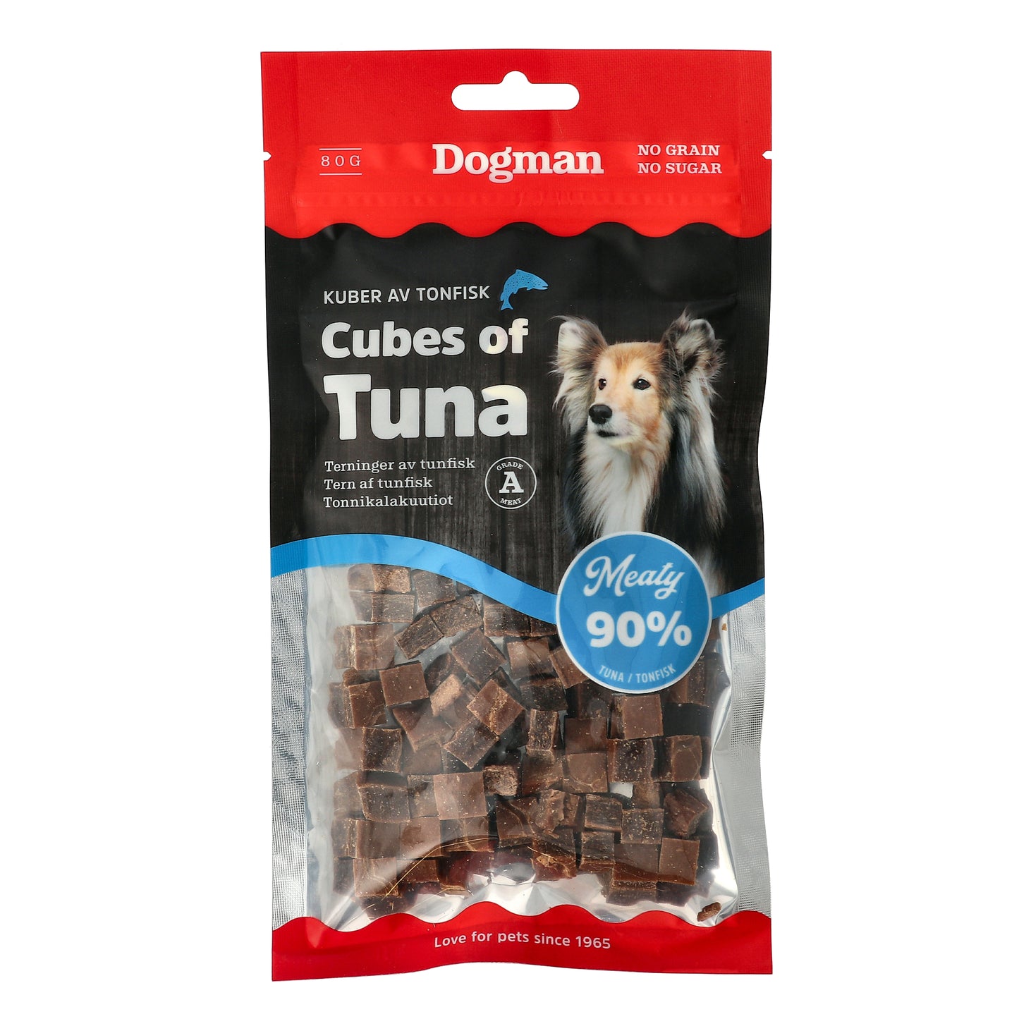 Dogman Meaty Kuber av Tonfisk Hundgodis