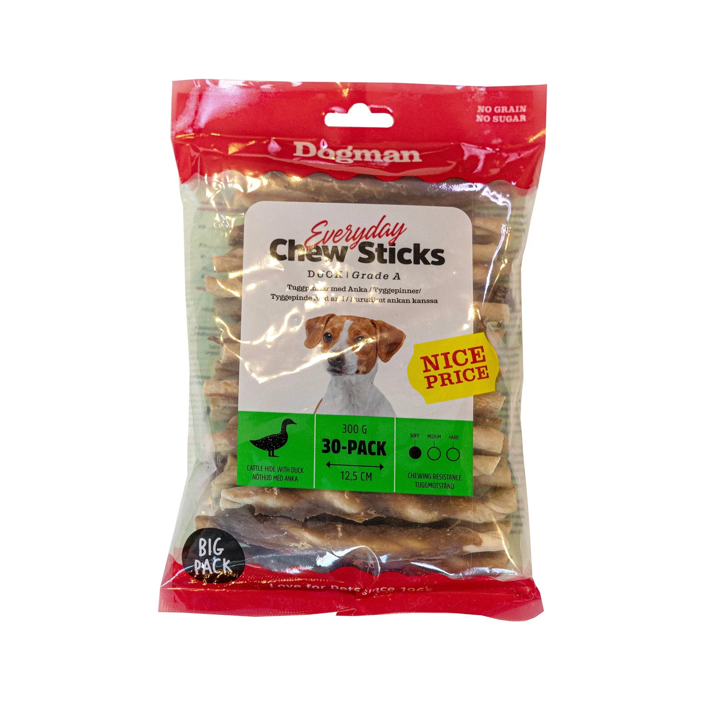 Dogman Tuggpinnar Anka 30-pack