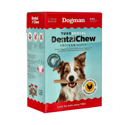 Dogman Tugg Dental med Kyckling 28p 17,5cm