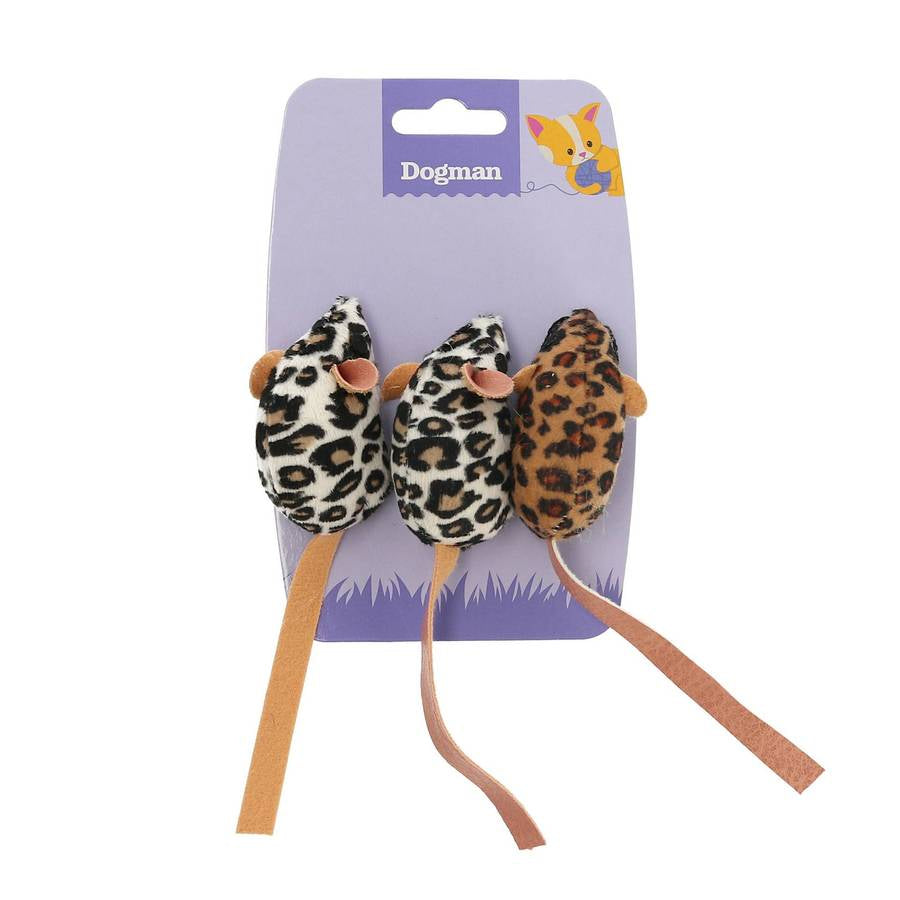 Dogman Kattleksak Safarimus 3p Beige