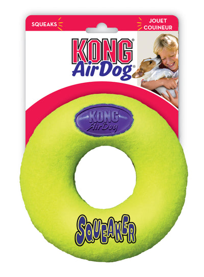 Kong Leksak AirDog Donut Gul M