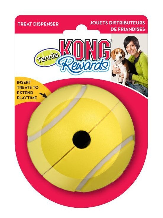 Kong Aktiveringsleksak RewardTennis Gul S