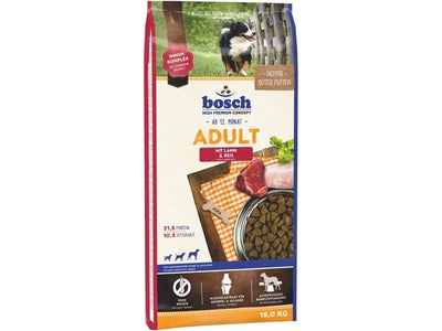 Bosch Tiernahrung torrfoder för hundar 15 kg Adult Lamb, Rice