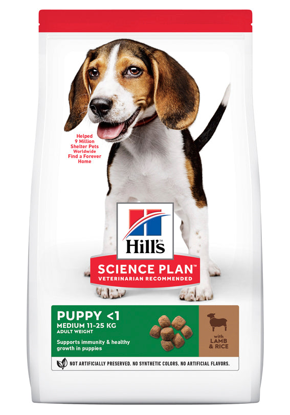 Hill's Science Plan Puppy Medium Lamb&Rice 14kg