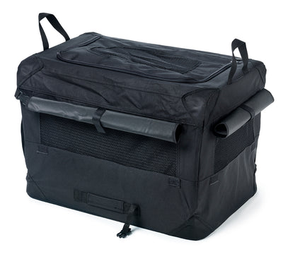 Dogman Pet Canvas Crate Milou Black 60x42x42cm