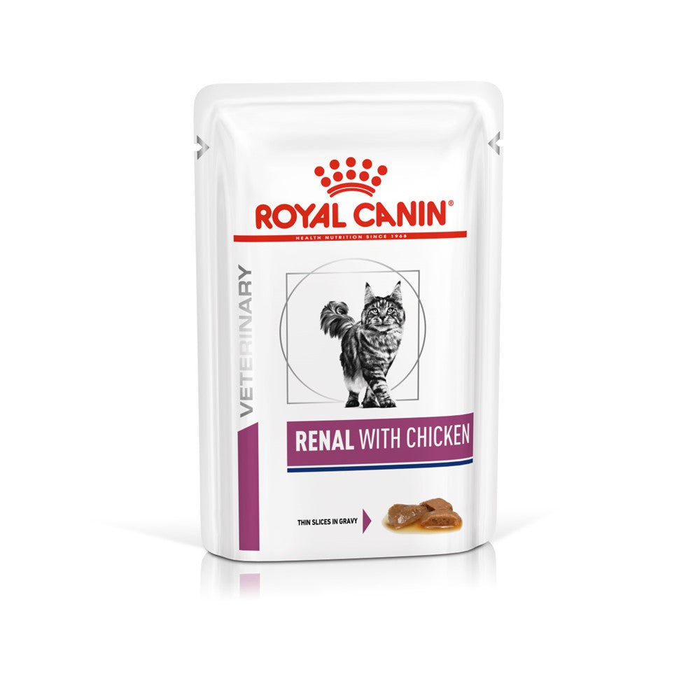 Royal Canin Veterinary Cat Vital Renal Chicken wet 12x85 g