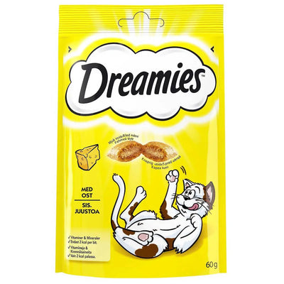 Dreamies kattgodis ost 60g