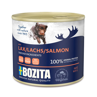 Bozita Paté Lax 625g – Spannmålsfri Hundmat