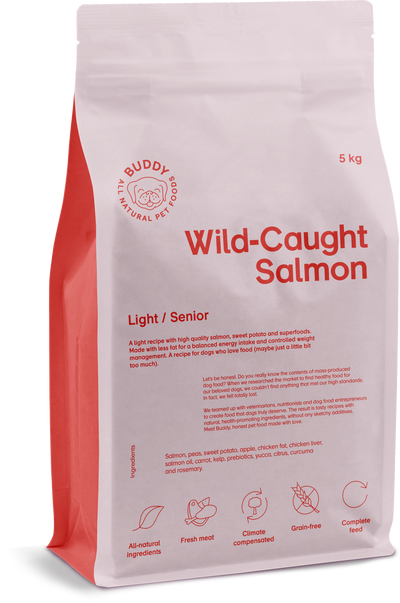 Buddy Wild Caught Salmon Hundfoder 5kg