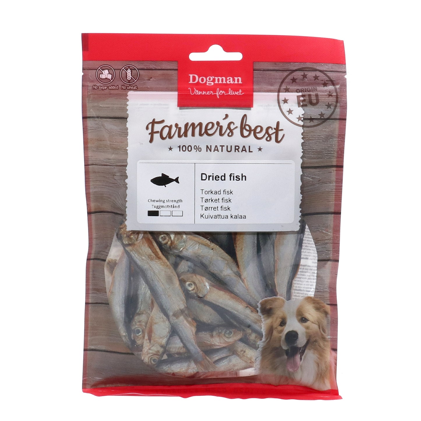Dogman Farmers Best Torkad Fisk 80g